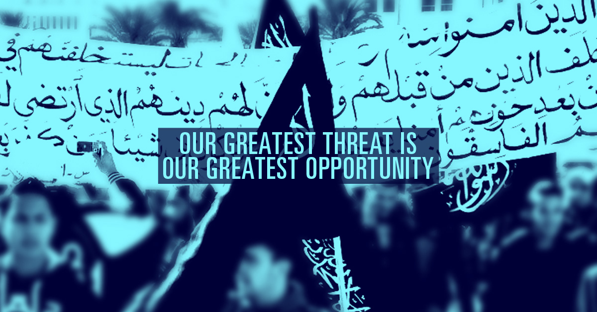 Our Greatest Threat Is Our Greatest Opportunity