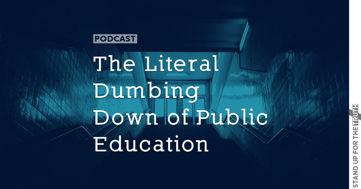 The Literal Dumbing Down of Public Education
