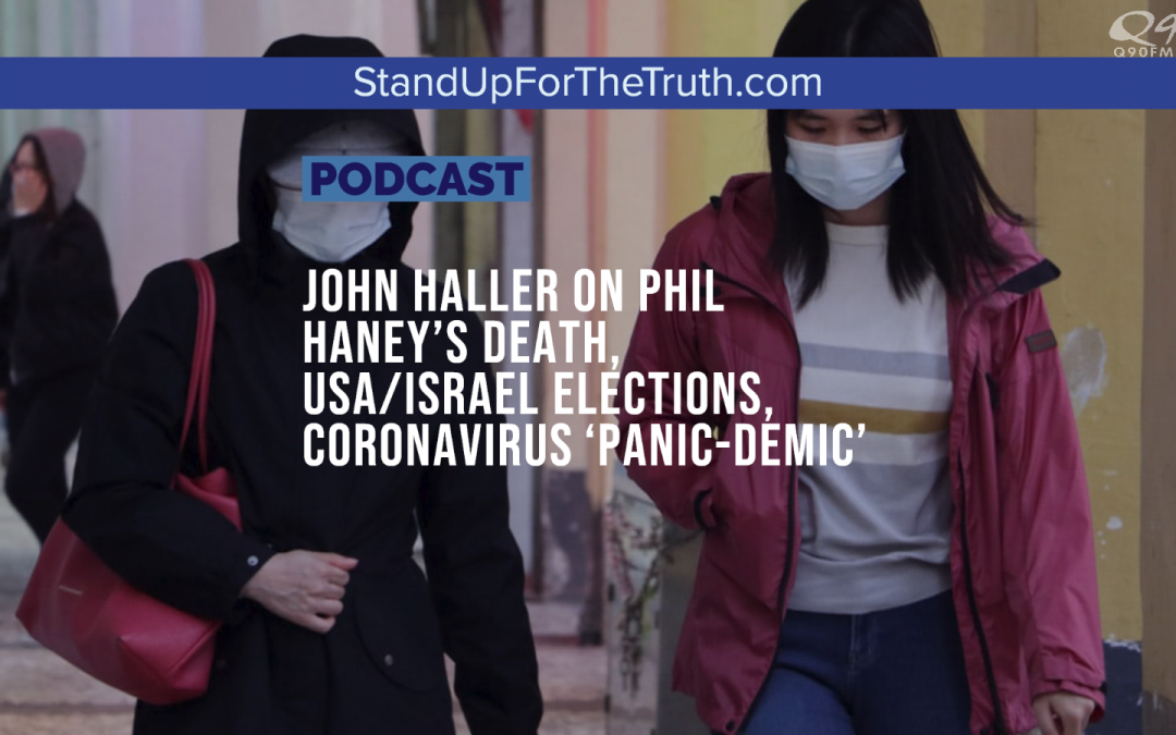 John Haller on Phil Haney’s Death, USA/Israel Elections, Coronavirus ‘Panic-Demic’