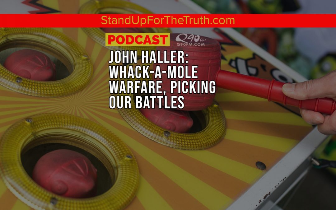 John Haller: Whack-a-Mole Warfare, Picking Our Battles
